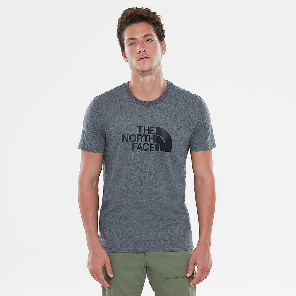 The North Face Easy Ανδρικα T Shirt - Γκρι (XWJF93762)